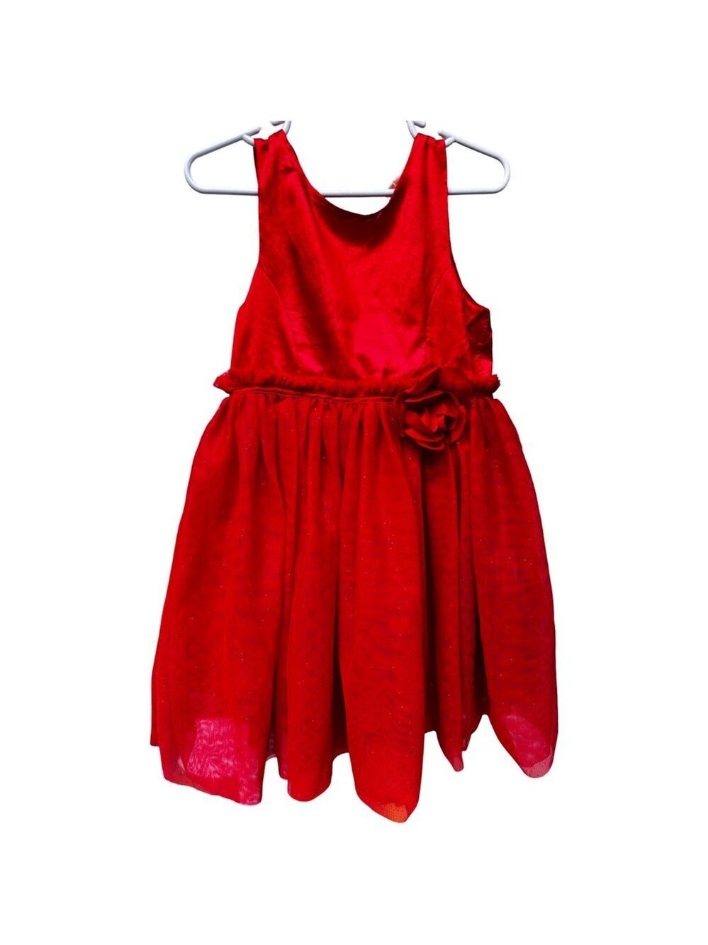 H&M Red Glitter Party Dress 3-4 Years (3 for $12 item)